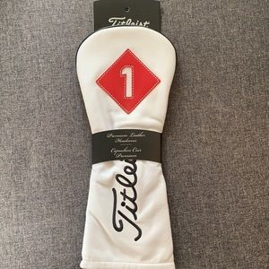 Titleist premium leather headcover